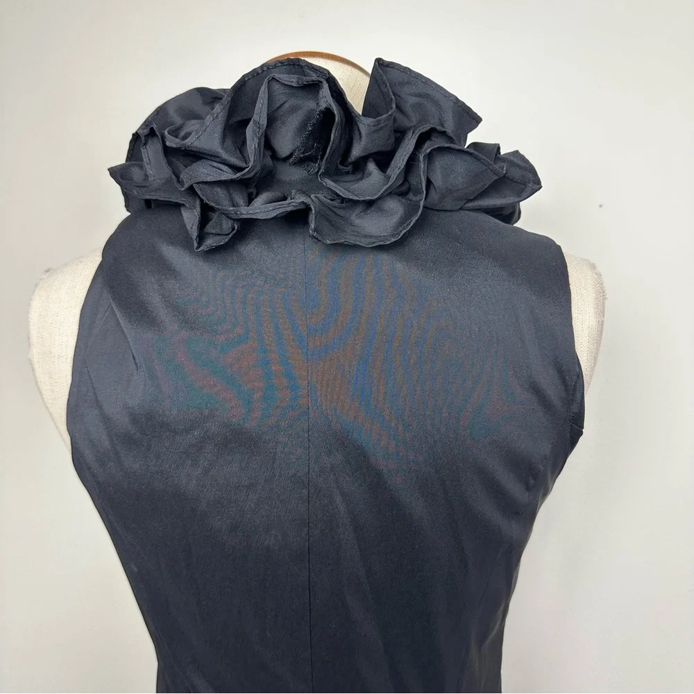 Xscape Ruffle Neck Dress - Picture 8 of 12